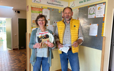 Spendenübergaben an die Kindergärten