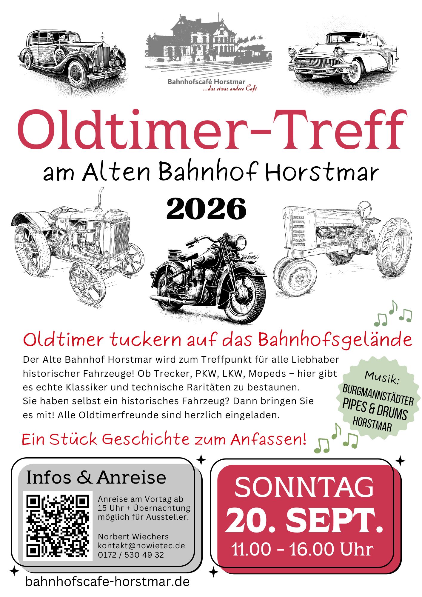 Bahnhofscafe_Horstmar_Plakat-Oldtimer-treff-2026