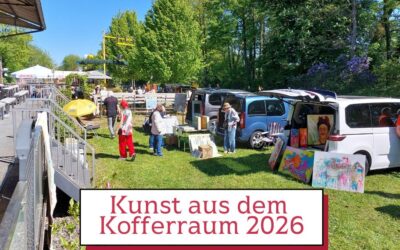 Kunst aus dem Kofferraum