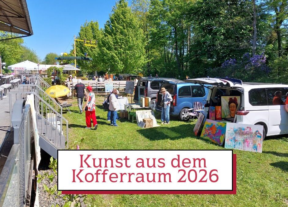 Kunst aus dem Kofferraum
